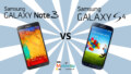 مقارنة ومواصفات Samsung Galaxy Note 3 و Samsung Galaxy S4