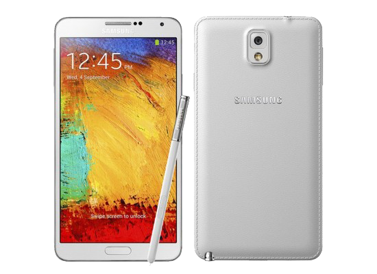 White Samsung Galaxy Note 3